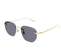 Gafas de sol Montblanc Hombre MB0405S001-GOLD-GOLD-GREY51 - MB0405S001-GOLD-GOLD-GREY51